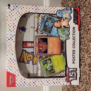Pokemon scarlet & violet 151 poster collection. New